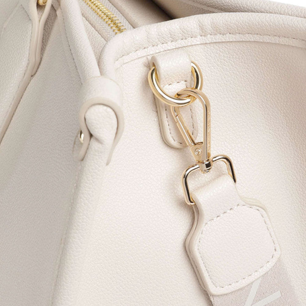 Borsa Donna a Spalla VALENTINO BAGS linea Foxy Re Colore Ecru