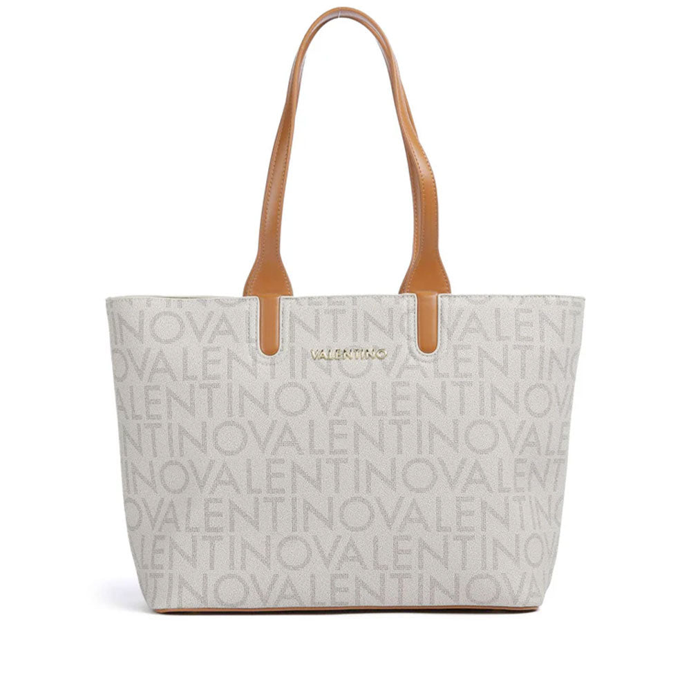 Borsa Donna Shopper a Spalla VALENTINO BAGS linea Regina Re Colore Beige - Naturale