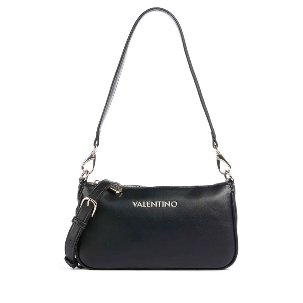 Borsa Donna a Spalla con Tracolla VALENTINO BAGS linea Clio Re Colore Nero