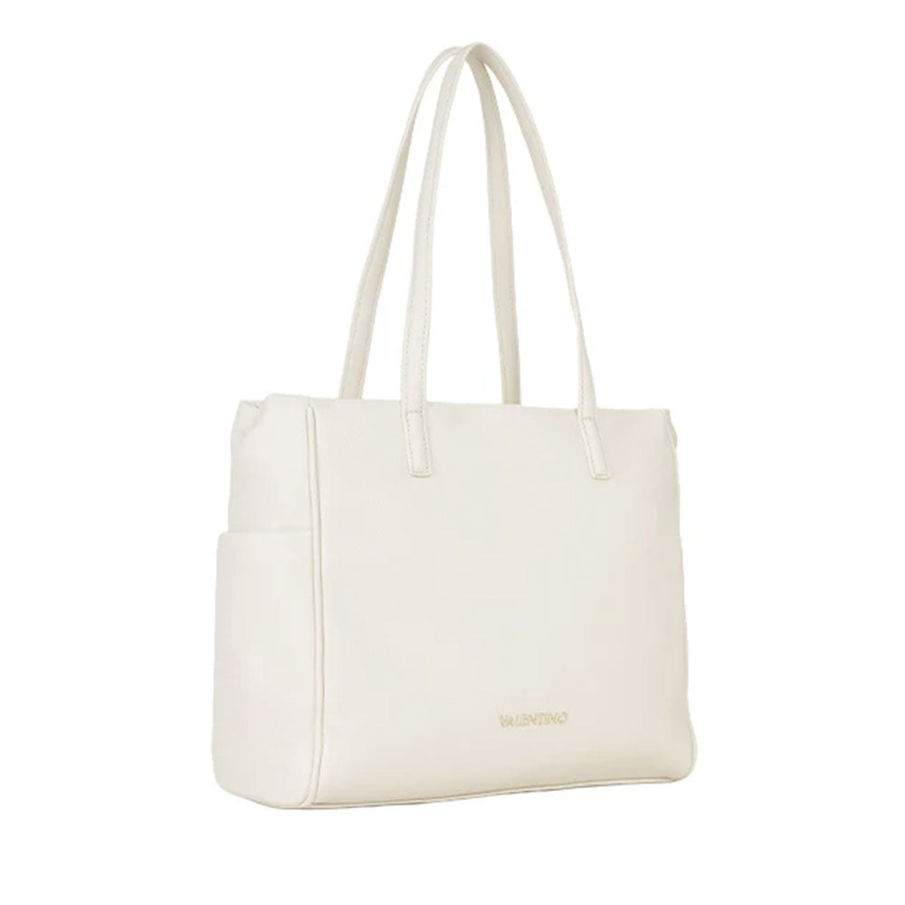 Women's Ecru Shoulder Tote Bag VALENTINO BAGS Doris Re