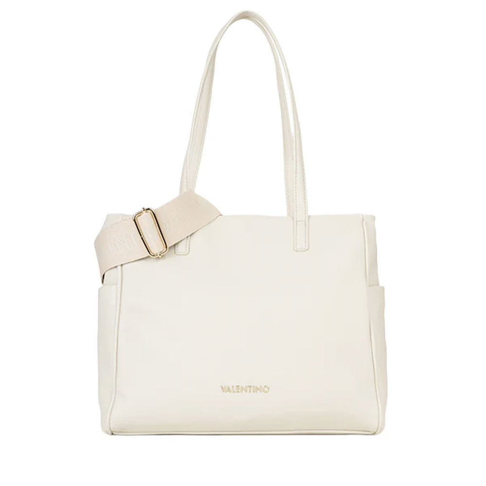 Borsa Donna Shopper a Spalla VALENTINO BAGS linea Doris Re Colore Ecru