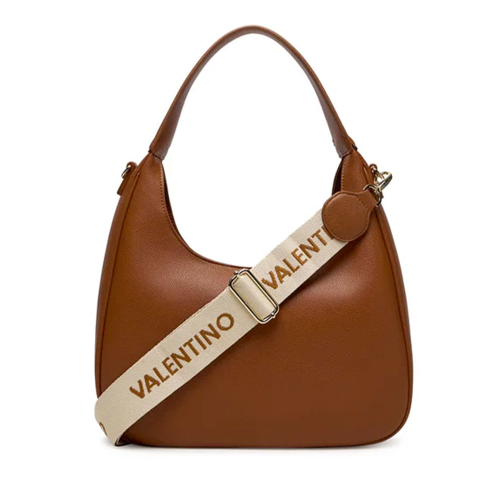Borsa Donna Hobo a Spalla VALENTINO BAGS linea Doris Re Colore Cuoio