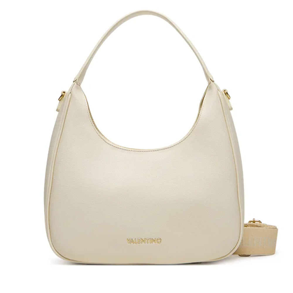Borsa Donna Hobo a Spalla VALENTINO BAGS linea Doris Re Colore Ecru