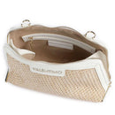 Borsa Donna a Spalla VALENTINO BAGS linea Demetra Colore Naturale - Bianco