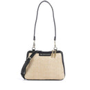 Borsa Donna a Spalla VALENTINO BAGS linea Demetra Colore Naturale - Nero