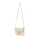 Borsa Donna Piatta a Tracolla VALENTINO BAGS linea Luxe Colore Ecru