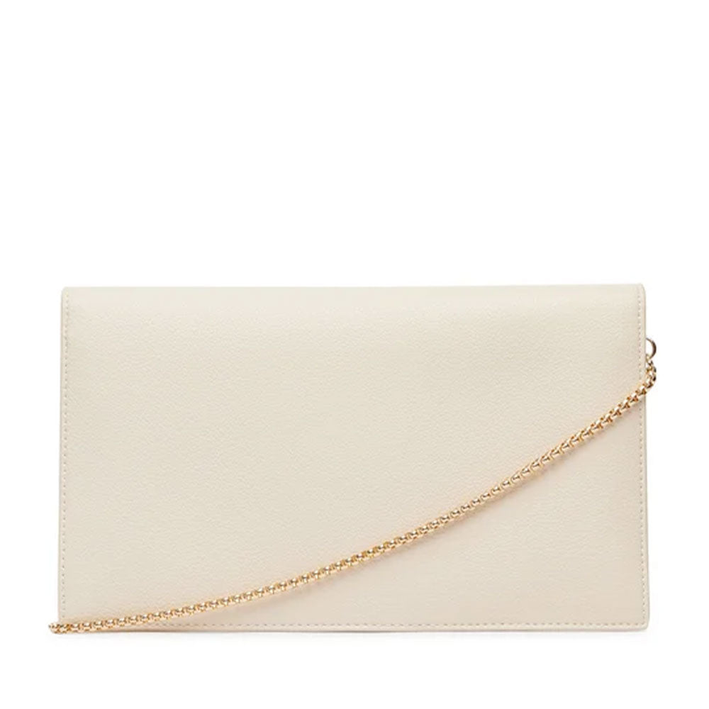 Borsa Donna Piatta a Tracolla VALENTINO BAGS linea Luxe Colore Ecru
