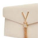 Borsa Donna Piatta a Tracolla VALENTINO BAGS linea Luxe Colore Ecru
