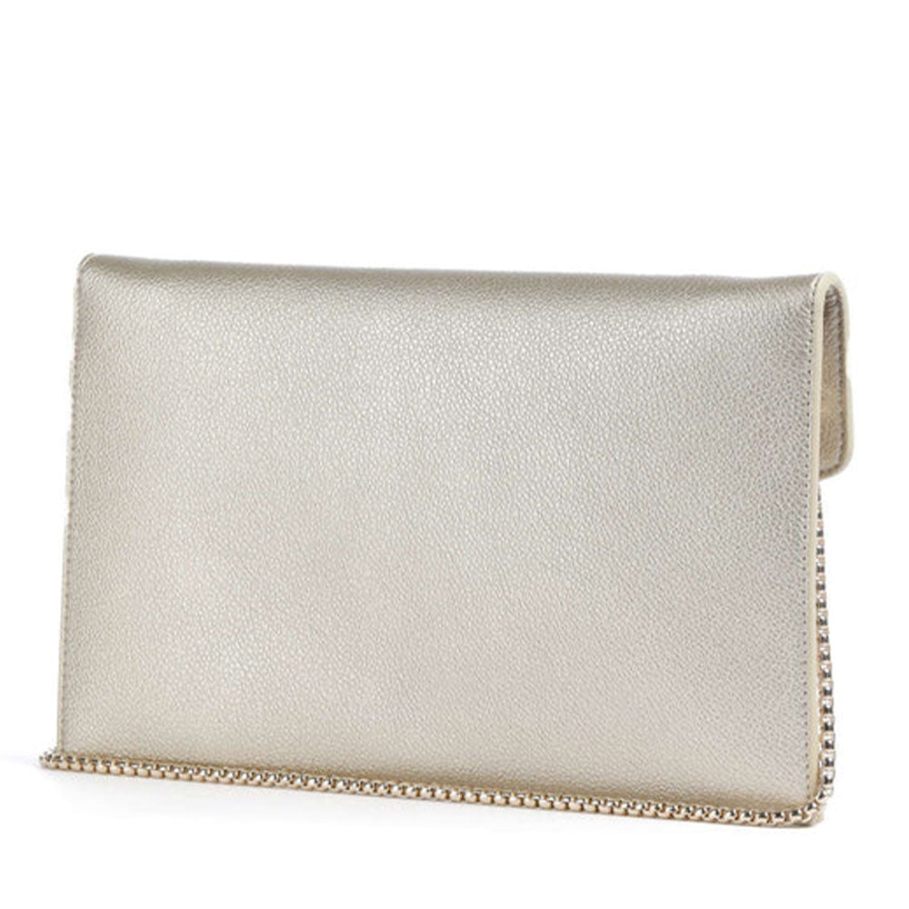 Borsa Donna Piatta a Tracolla VALENTINO BAGS linea Luxe Colore Oro