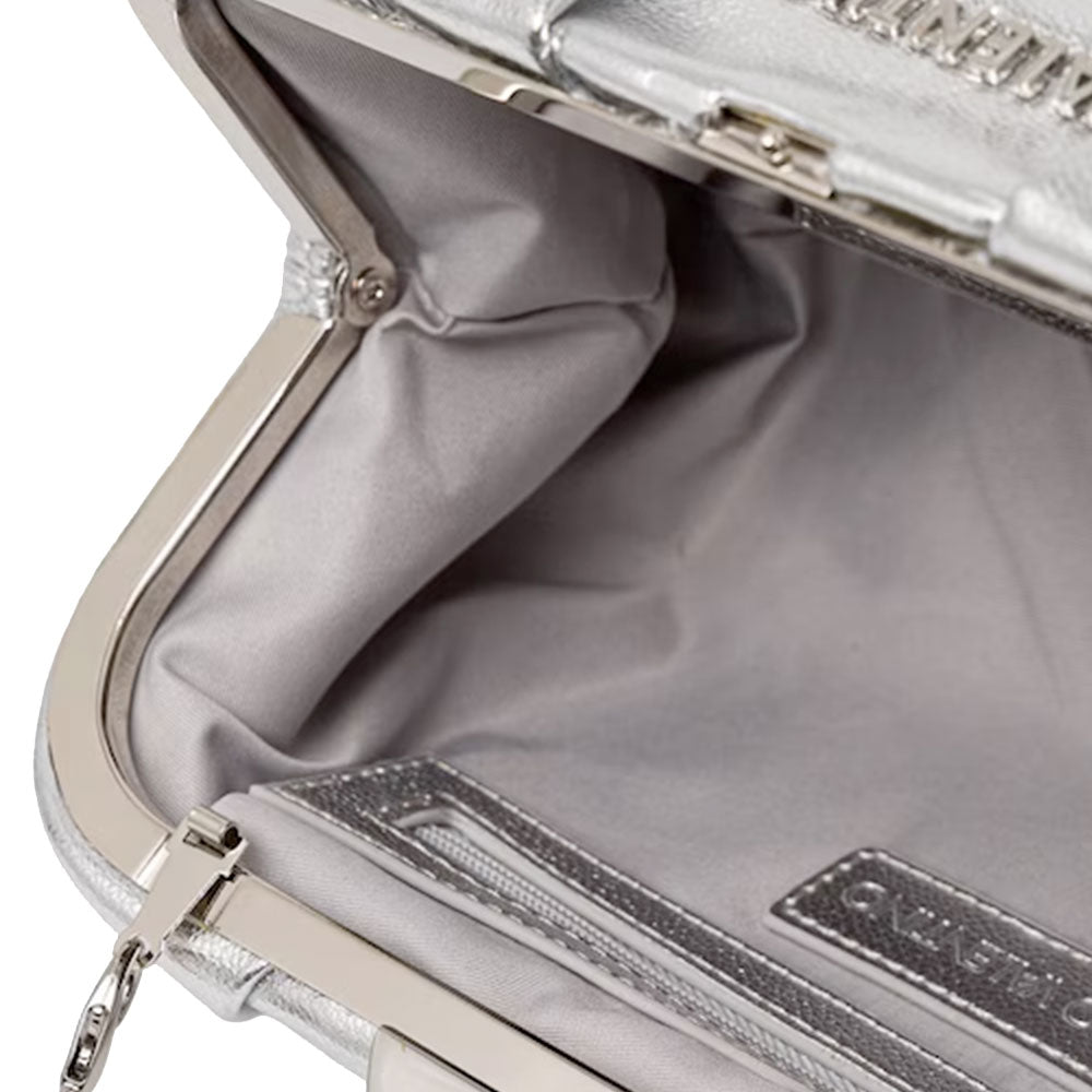 Pochette Donna con Tracolla VALENTINO BAGS linea Iside Colore Argento