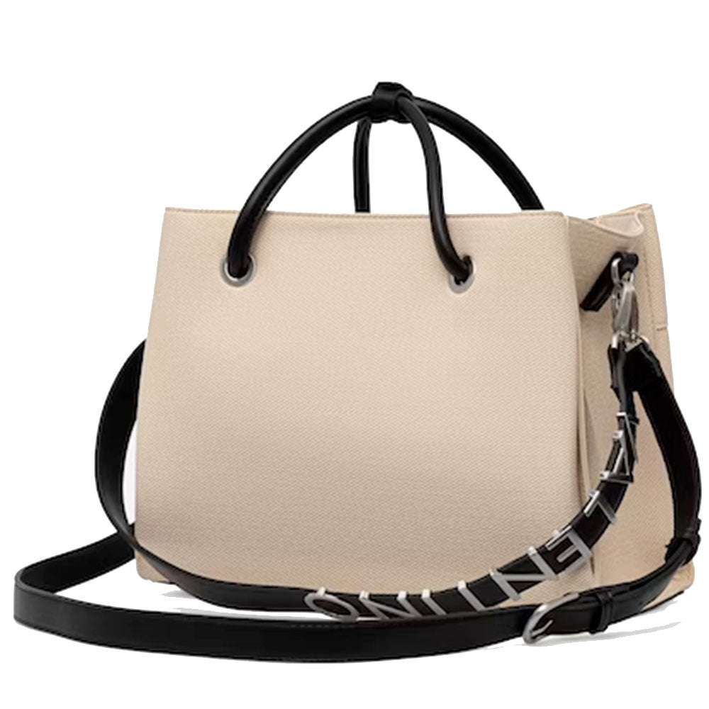 Borsa Donna a Mano VALENTINO BAGS linea Alexia Summer Colore Naturale - Nero