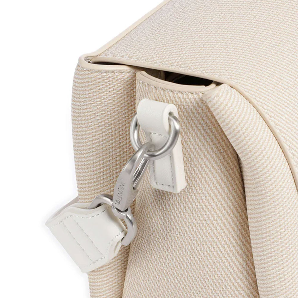 Borsa Donna a Tracolla VALENTINO BAGS linea Alexia Summer Colore Naturale- Bianco