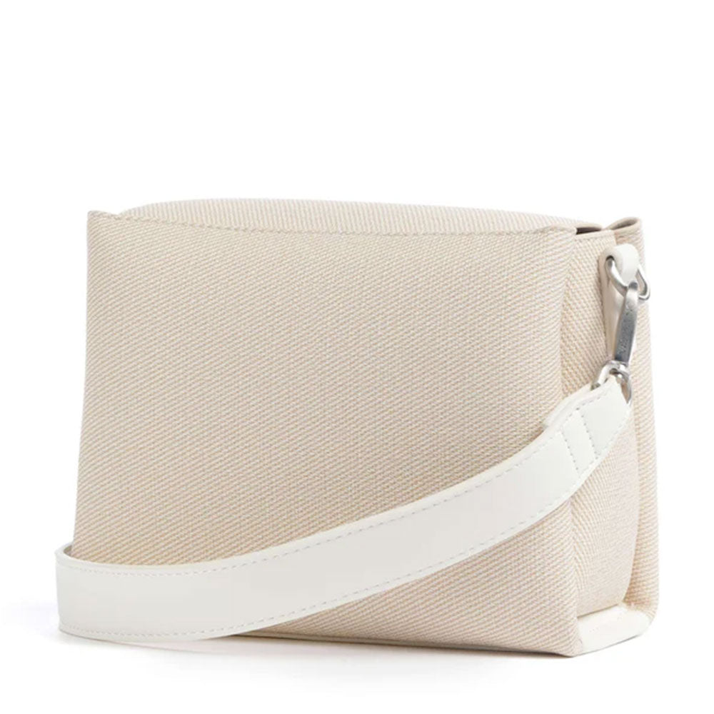 Borsa Donna a Tracolla VALENTINO BAGS linea Alexia Summer Colore Naturale- Bianco