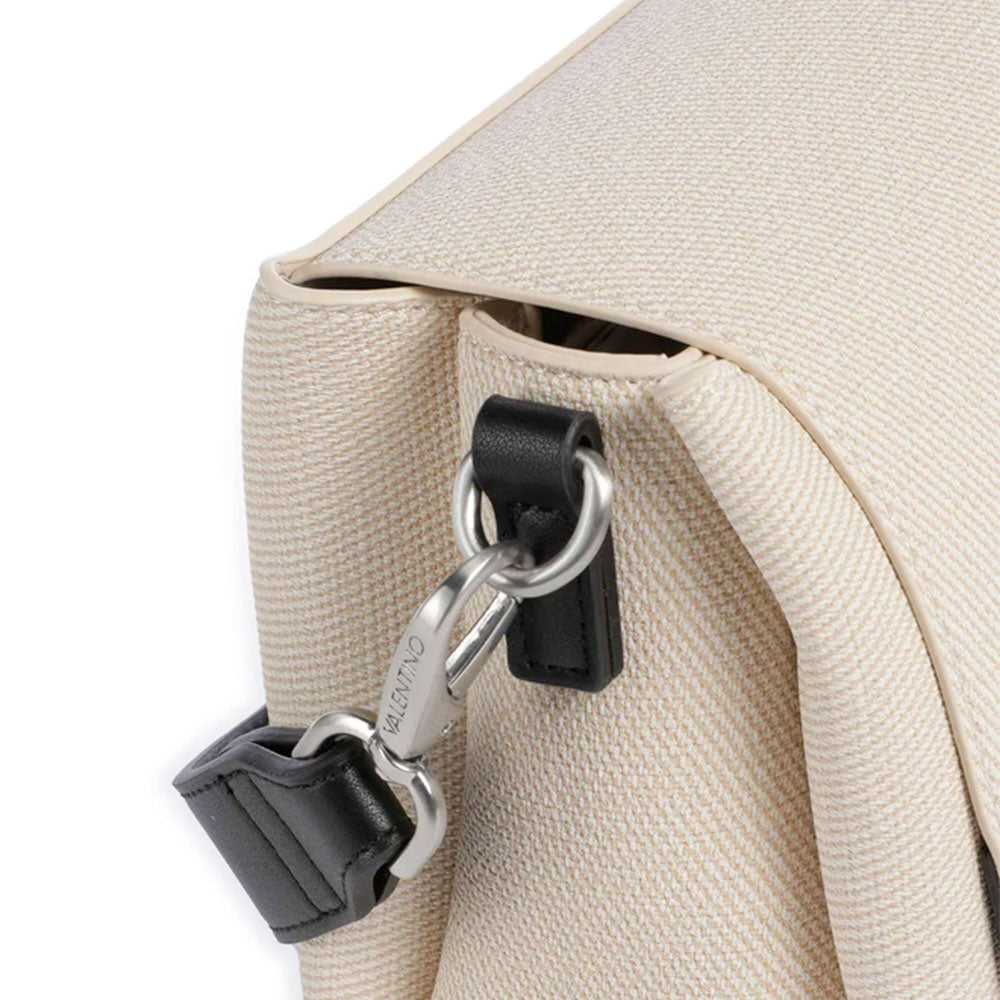 Borsa Donna a Tracolla VALENTINO BAGS linea Alexia Summer Colore Naturale- Nero