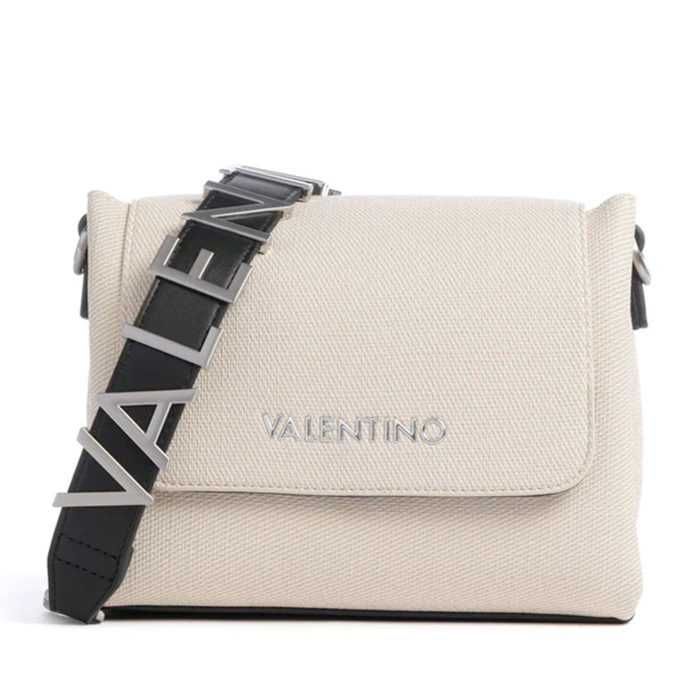 Borsa Donna a Tracolla VALENTINO BAGS linea Alexia Summer Colore Naturale- Nero