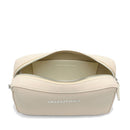 Borsa Donna a Tracolla VALENTINO BAGS linea Alexia Summer Colore Naturale - Bianco Chiusa con Zip