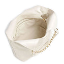 Women's Ecru Shoulder Tote Bag VALENTINO BAGS Crystelle