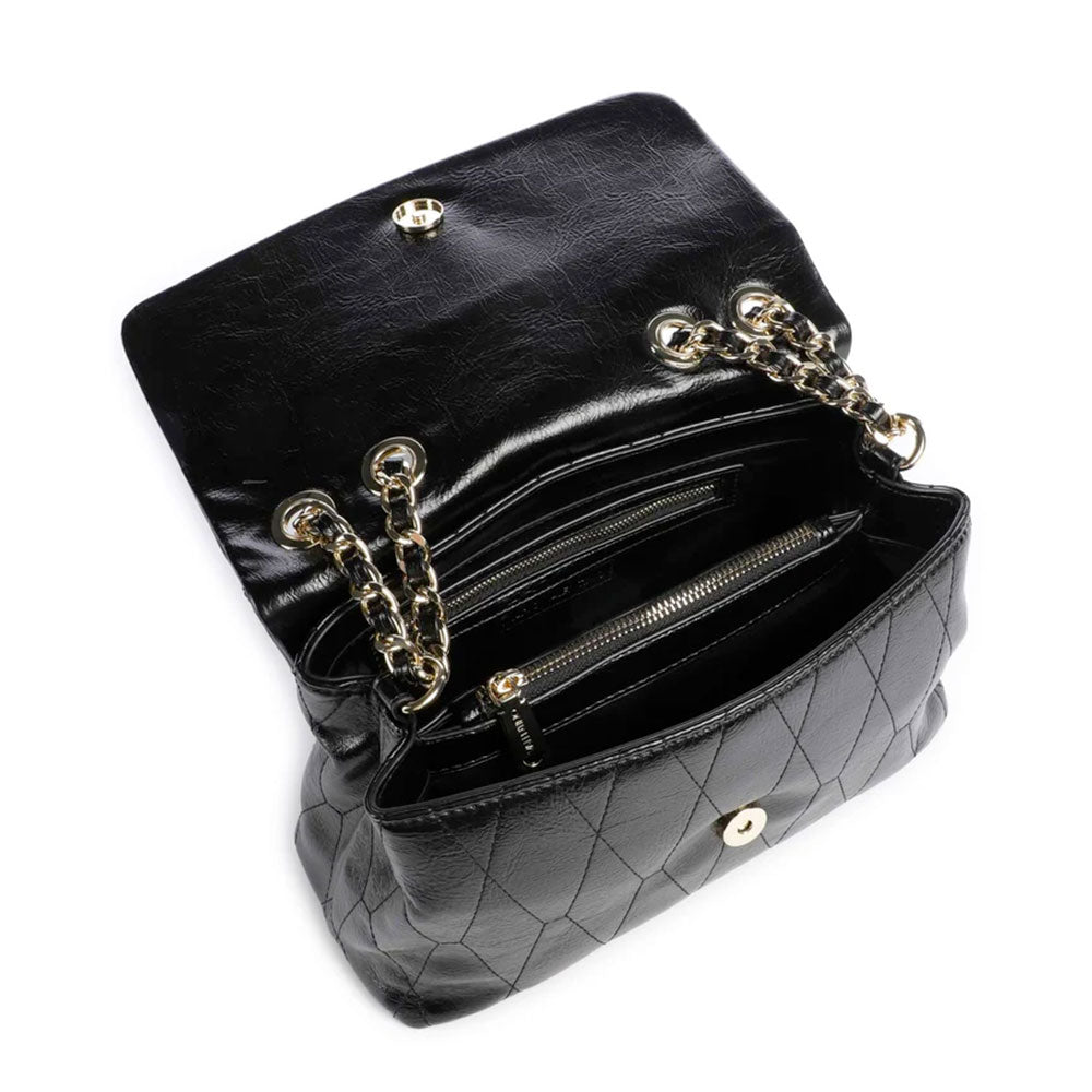 Borsa Donna a Tracolla VALENTINO BAGS linea Crystelle Colore Nero