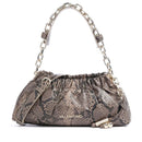 Borsa Donna a Spalla con Tracolla VALENTINO BAGS linea Lumira Colore Pitone - Taupe