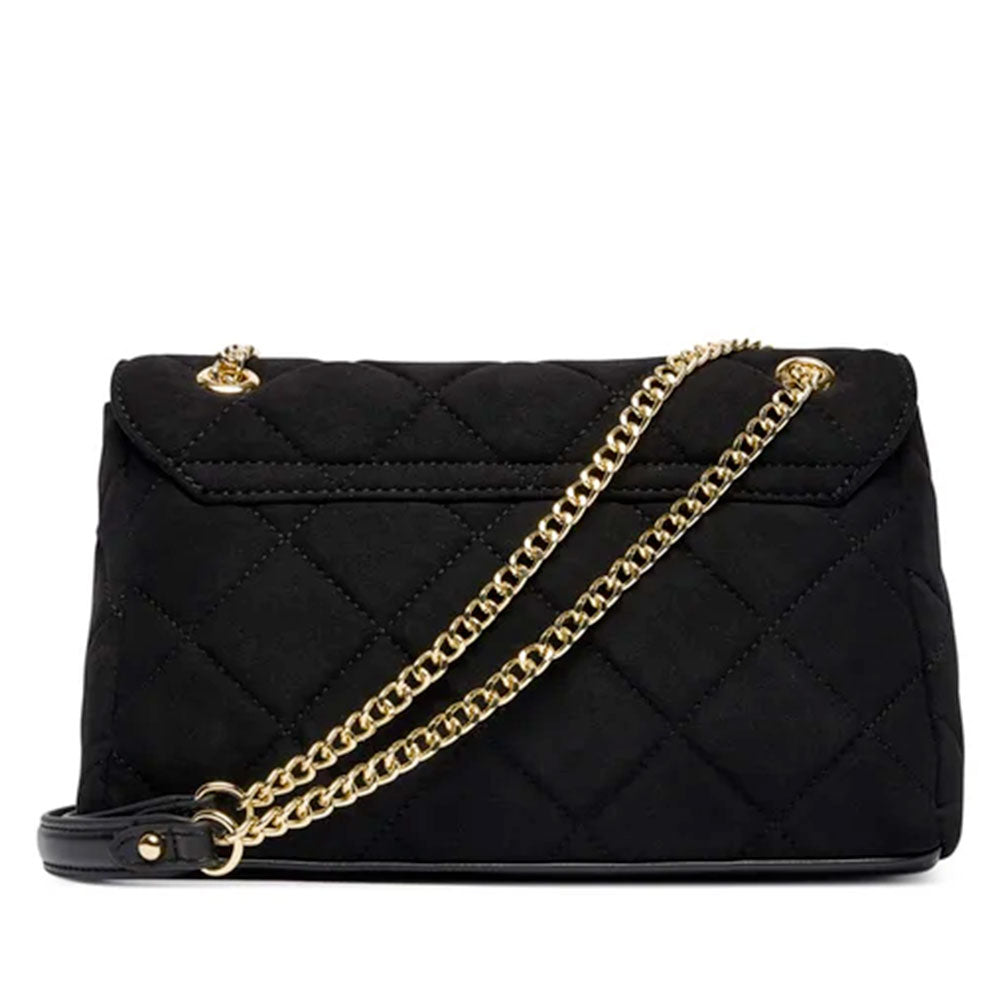 Borsa Donna a Tracolla Media VALENTINO BAGS linea Ocarina Suede Colore Nero