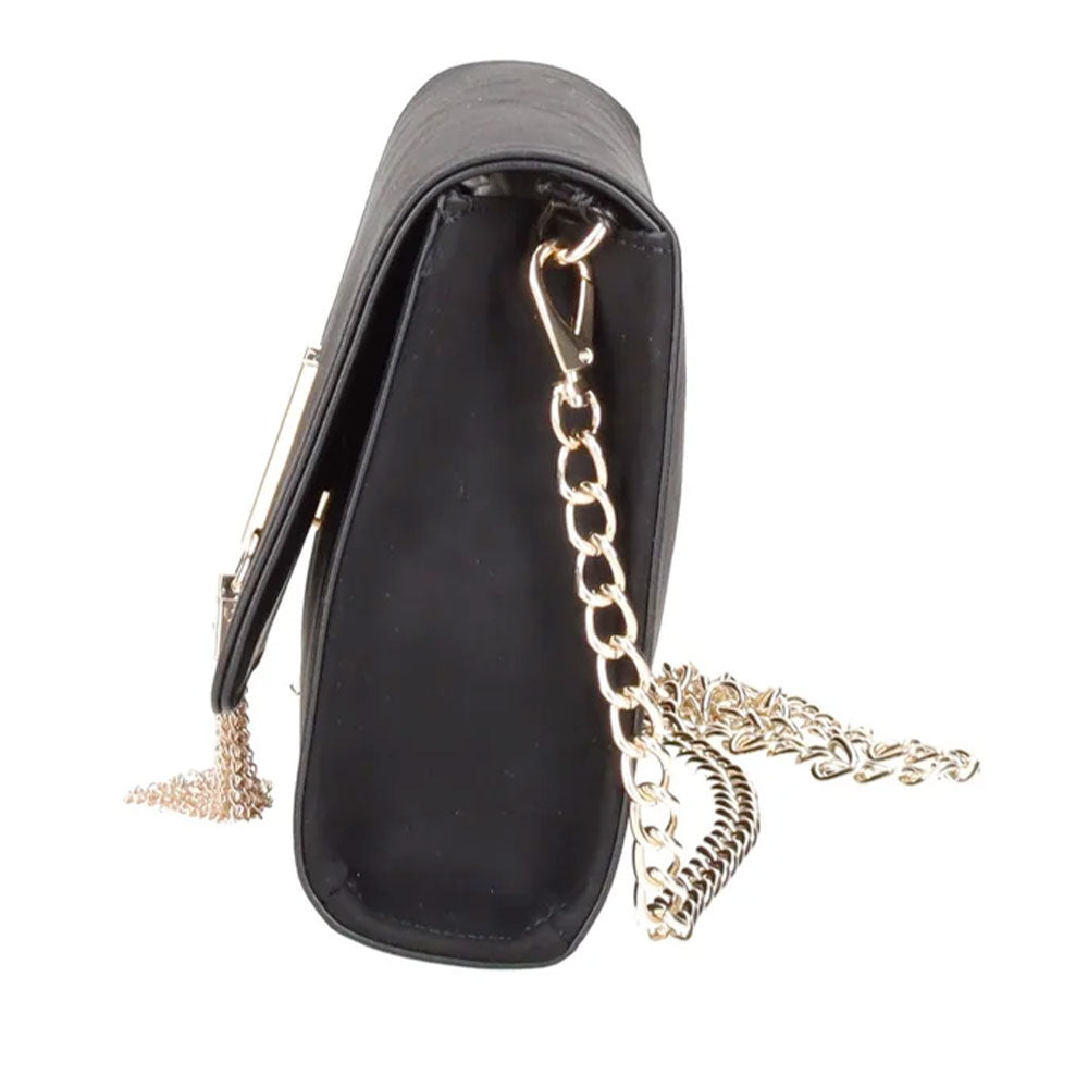 Borsa Donna a Tracolla VALENTINO BAGS linea Divina Winter Colore Nero