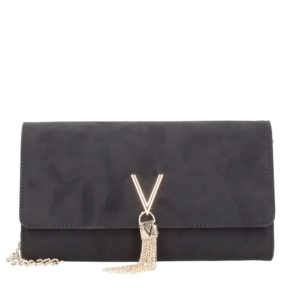 Borsa Donna a Tracolla VALENTINO BAGS linea Divina Winter Colore Nero