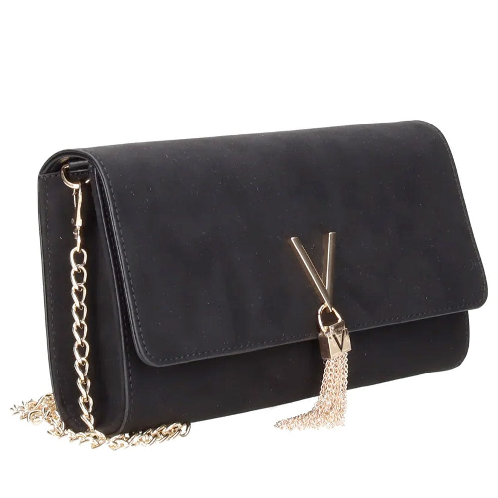 Borsa Donna a Tracolla VALENTINO BAGS linea Divina Winter Colore Nero