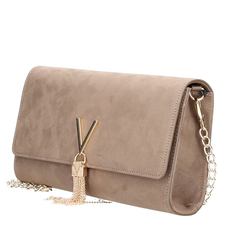 Borsa Donna a Tracolla VALENTINO BAGS linea Divina Winter Colore Taupe