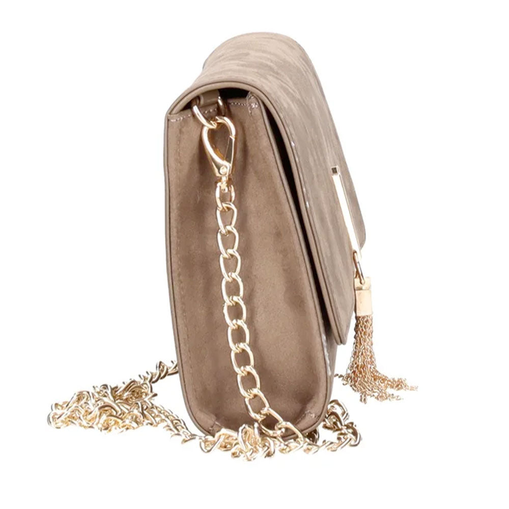 Borsa Donna a Tracolla VALENTINO BAGS linea Divina Winter Colore Taupe