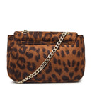 Borsa Donna a Tracolla VALENTINO BAGS linea Ocarina Suede Colore Nero - VBSAB905