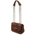 Borsa Donna a Tracolla VALENTINO BAGS linea Ocarina Suede Colore Nero - VBSAB905