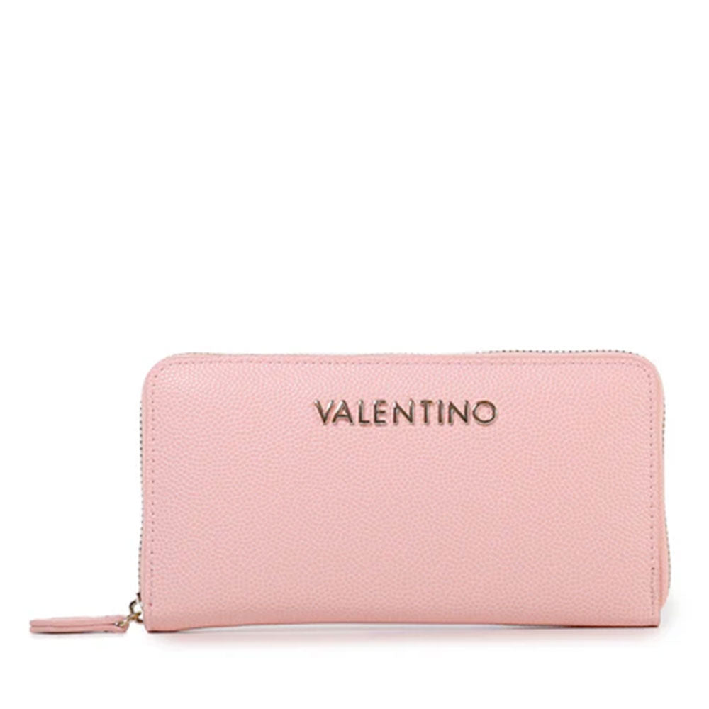 Portafoglio Donna VALENTINO BAGS Chiuso con Zip Linea Divina Colore Cipria