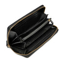 Portafoglio Donna VALENTINO BAGS Chiuso con Zip Linea Divina Colore Nero - Gold