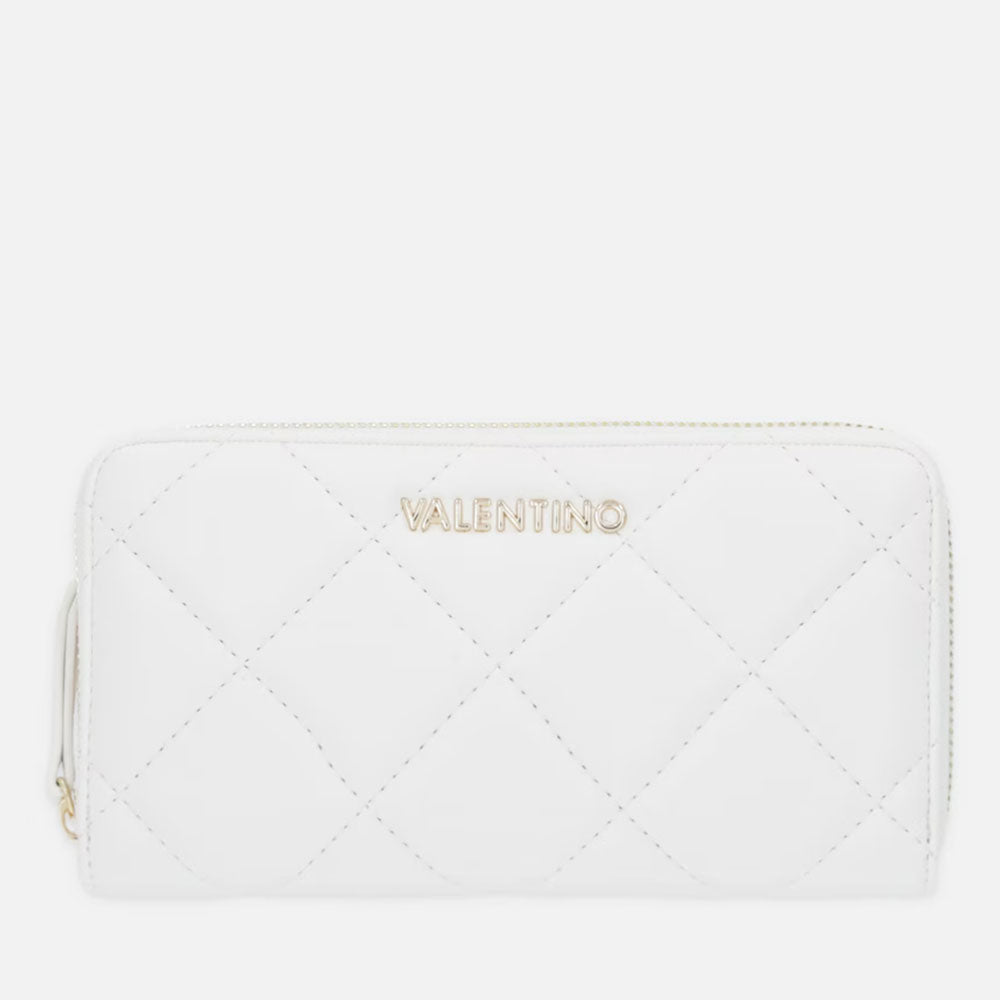 Portafoglio Donna VALENTINO BAGS Chiuso con Zip Linea Ocarina Colore Bianco
