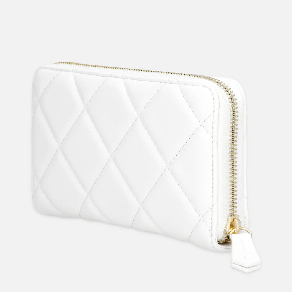 Portafoglio Donna VALENTINO BAGS Chiuso con Zip Linea Ocarina Colore Bianco