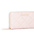 Portafoglio Donna VALENTINO BAGS Chiuso con Zip Linea Ocarina Colore Cipria