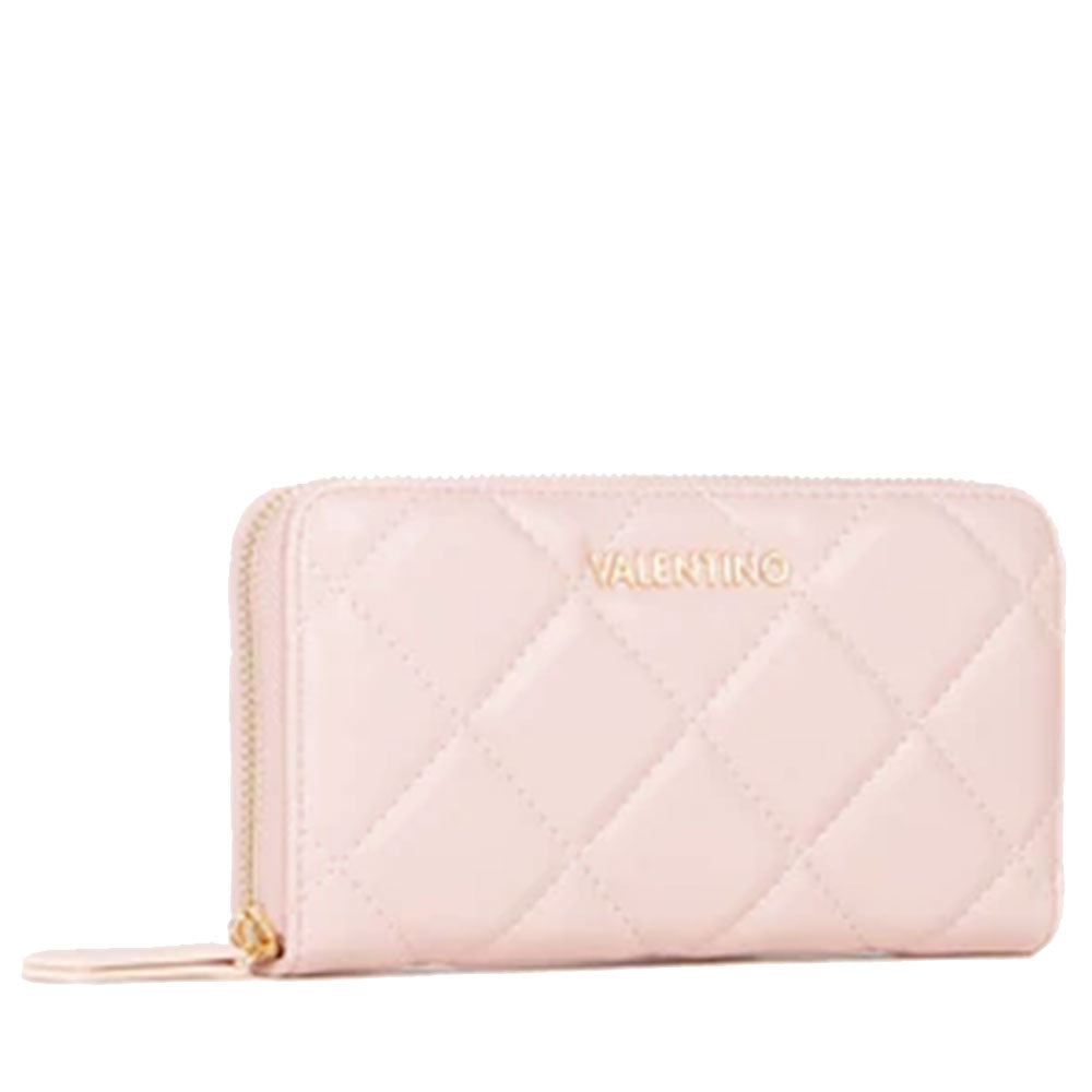 Portafoglio Donna VALENTINO BAGS Chiuso con Zip Linea Ocarina Colore Cipria