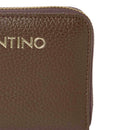 Women's Small Dark Brown Zip-Around Wallet VALENTINO BAGS Alexia