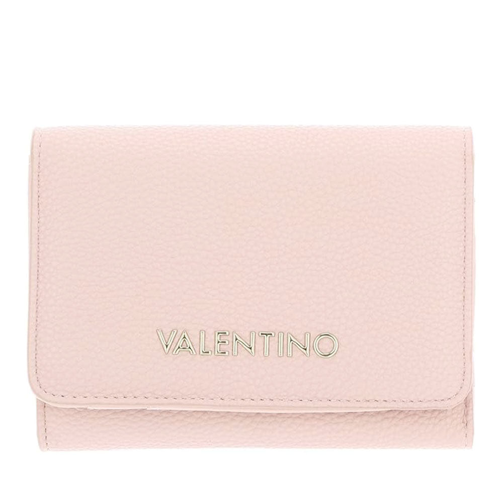 Portafoglio Donna VALENTINO BAGS Linea Brixton Colore Cipria Chiuso con Bottone