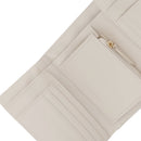 Portafoglio Donna VALENTINO BAGS Linea Brixton Colore Ecru Chiuso con Bottone
