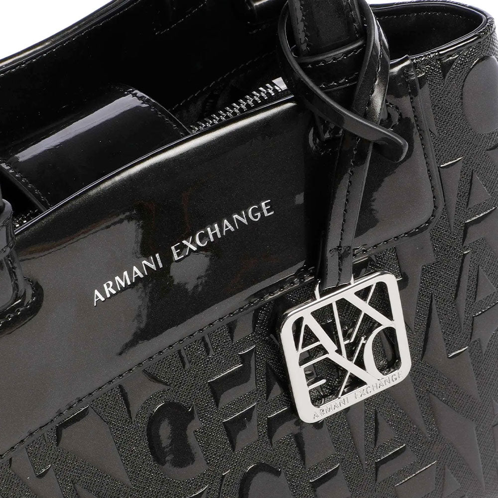 Borsa Donna a Mano con Tracolla ARMANI EXCHANGE colore Nero Linea Liz