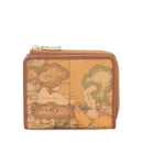 Portafoglio Piccolo con Zip e Bottone 1A Classe Alviero Martini stampa Geo Classic W081