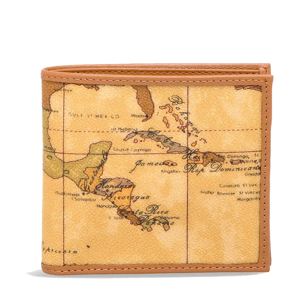 Portafoglio Uomo Piccolo con Portamonete 1A Classe Alviero Martini linea Geo Classic W103