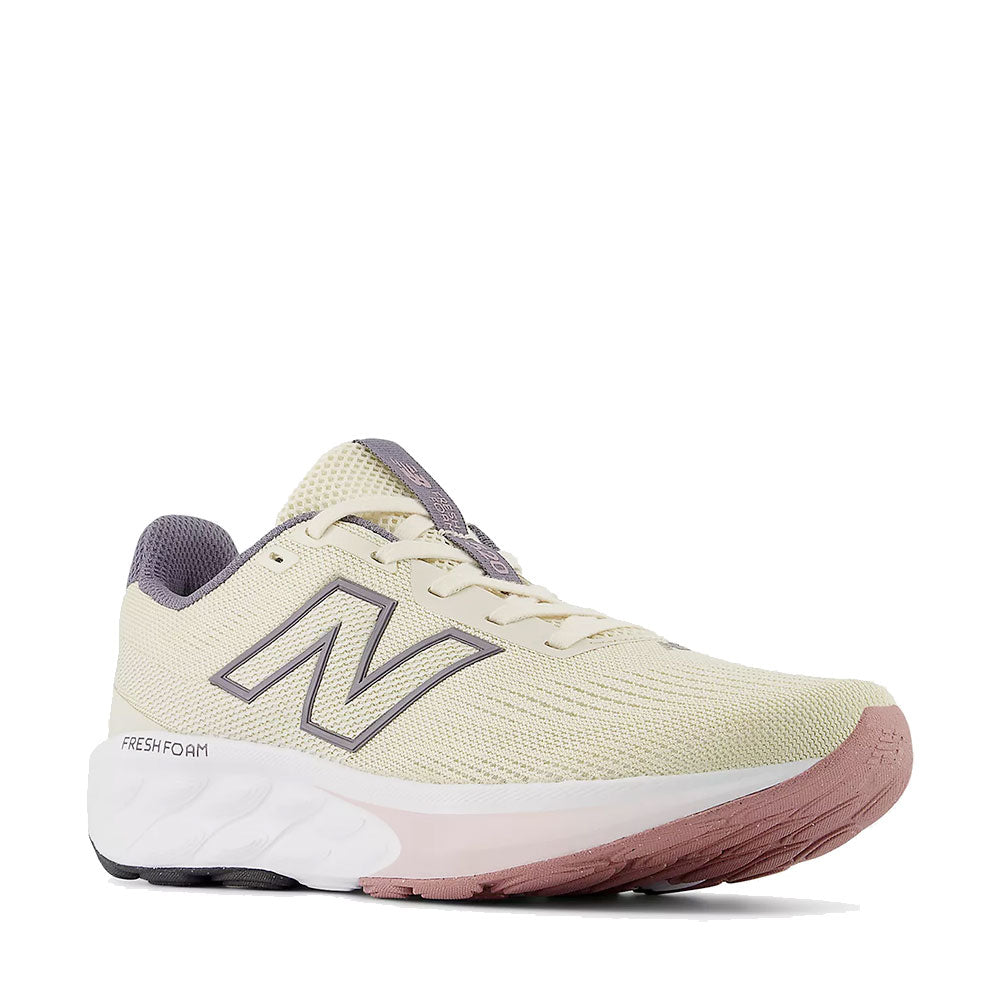 Sneakers Running Donna NEW BALANCE Fresh Foam 520 V9 in Tessuto Sintetico Linen Grey e Rosewood