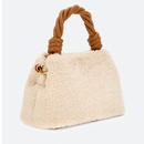 Borsa Donna Mini a Mano GUESS Linea Shaida colore Natural - Cognac