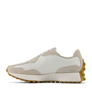 Sneakers Donna NEW BALANCE 327 in Suede e Nylon colore Timberwolf Sea Salt e Light Chrome Blue