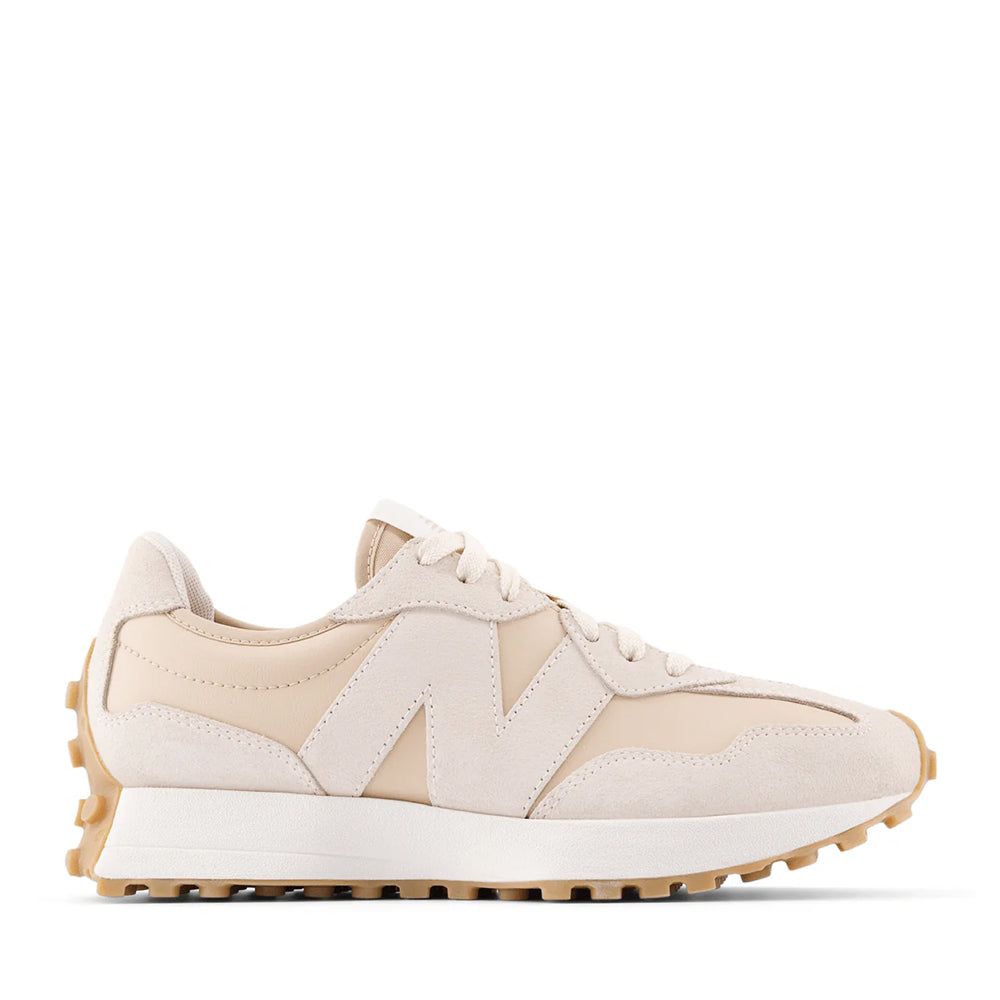 Sneakers Donna NEW BALANCE 327 in Pelle e Suede colore Incense e Clay