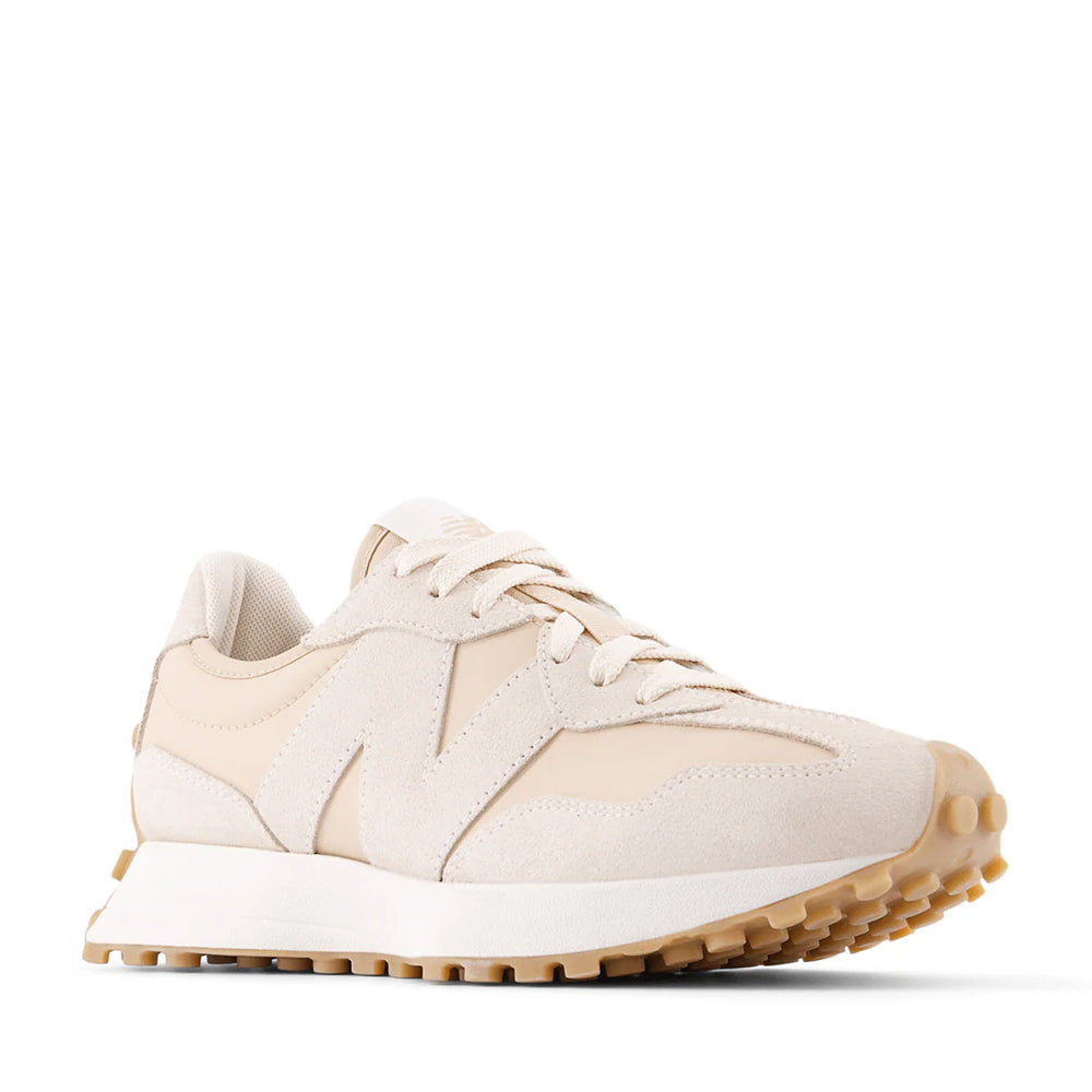 Sneakers Donna NEW BALANCE 327 in Pelle e Suede colore Incense e Clay