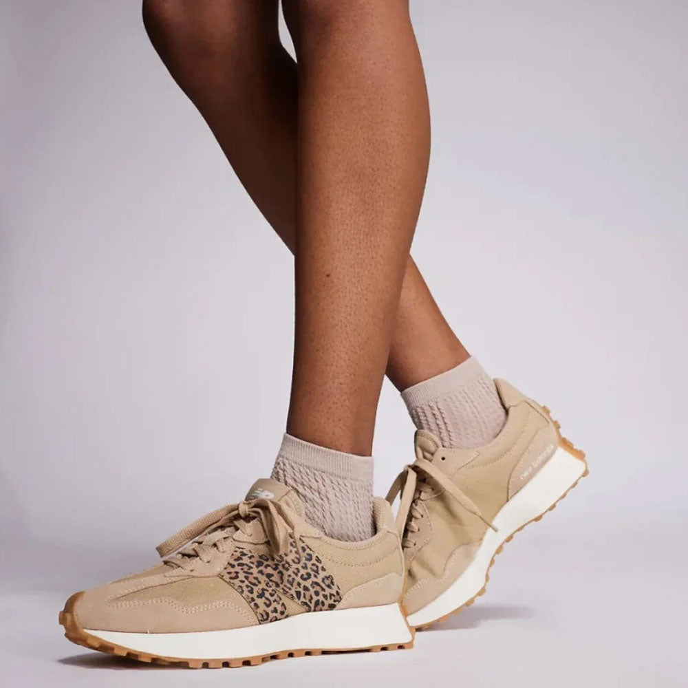 Sneakers Donna NEW BALANCE 327 in Mesh e Suede colore Incense