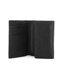 Portafoglio Donna con Bottone CULT linea Jamie in Pelle Nera